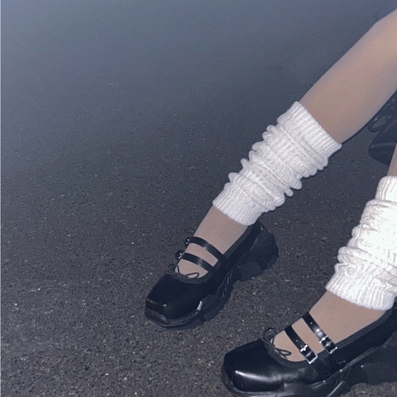 AKIKOAOKI Giselle-faux leather BKxBK